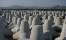 Mengenal Beton Tetrapod Sebagai Pemecah Glombang Laut